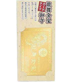 Amazon.co.jp: 高野山 宗泉寺 御守 金運 開運 龍神 白蛇 白龍王